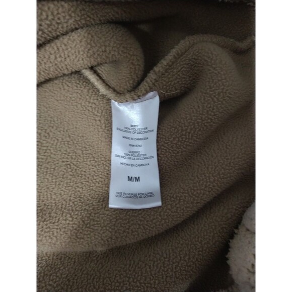 Champion Bottom Pull string  Sweatshirt Sz Medium Beige Cozy Loganlook - Picture 14 of 14